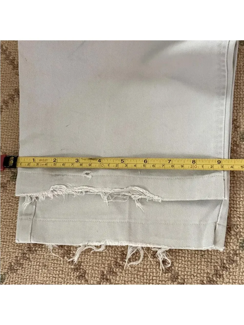Banana Republic Chino khaki chino  pants in stone 35L